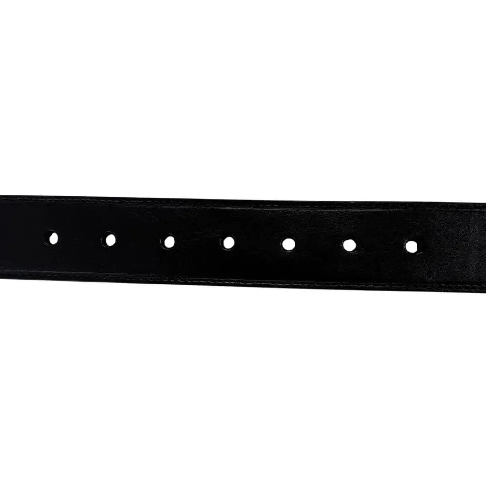 Reaction Kenneth Cole Men’s Reversible Black Brown Leather Belt Size 30–32